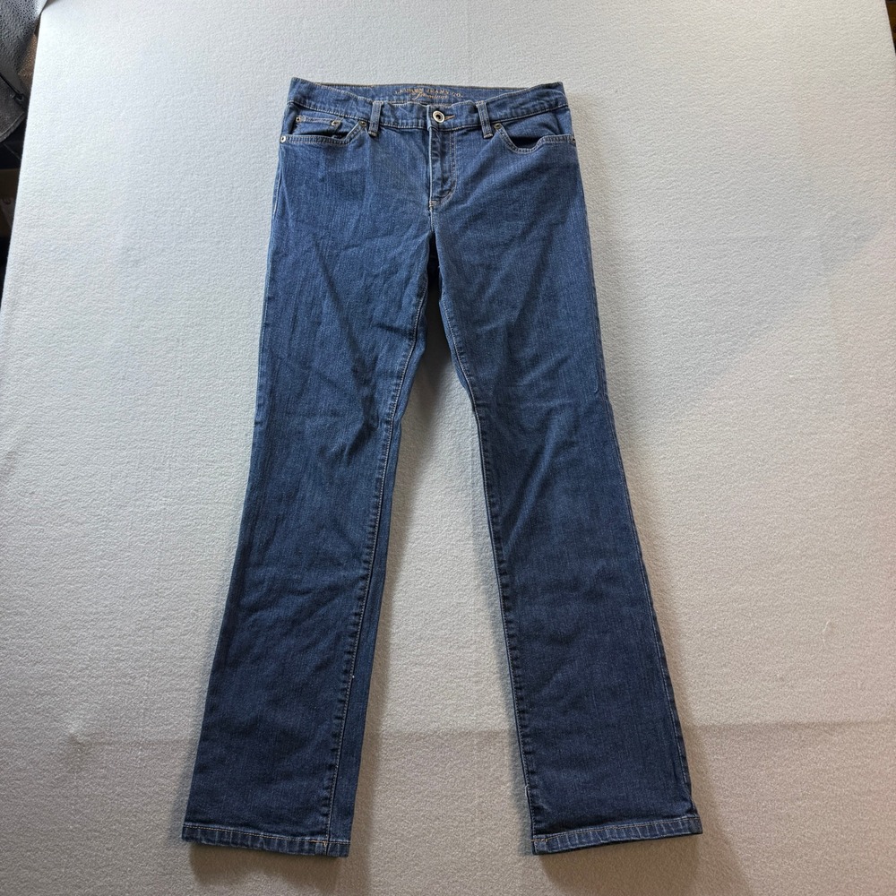 Lauren Ralph Lauren Jeans Co. Premium Jeans Women 6P Blue Straight Leg Stretch